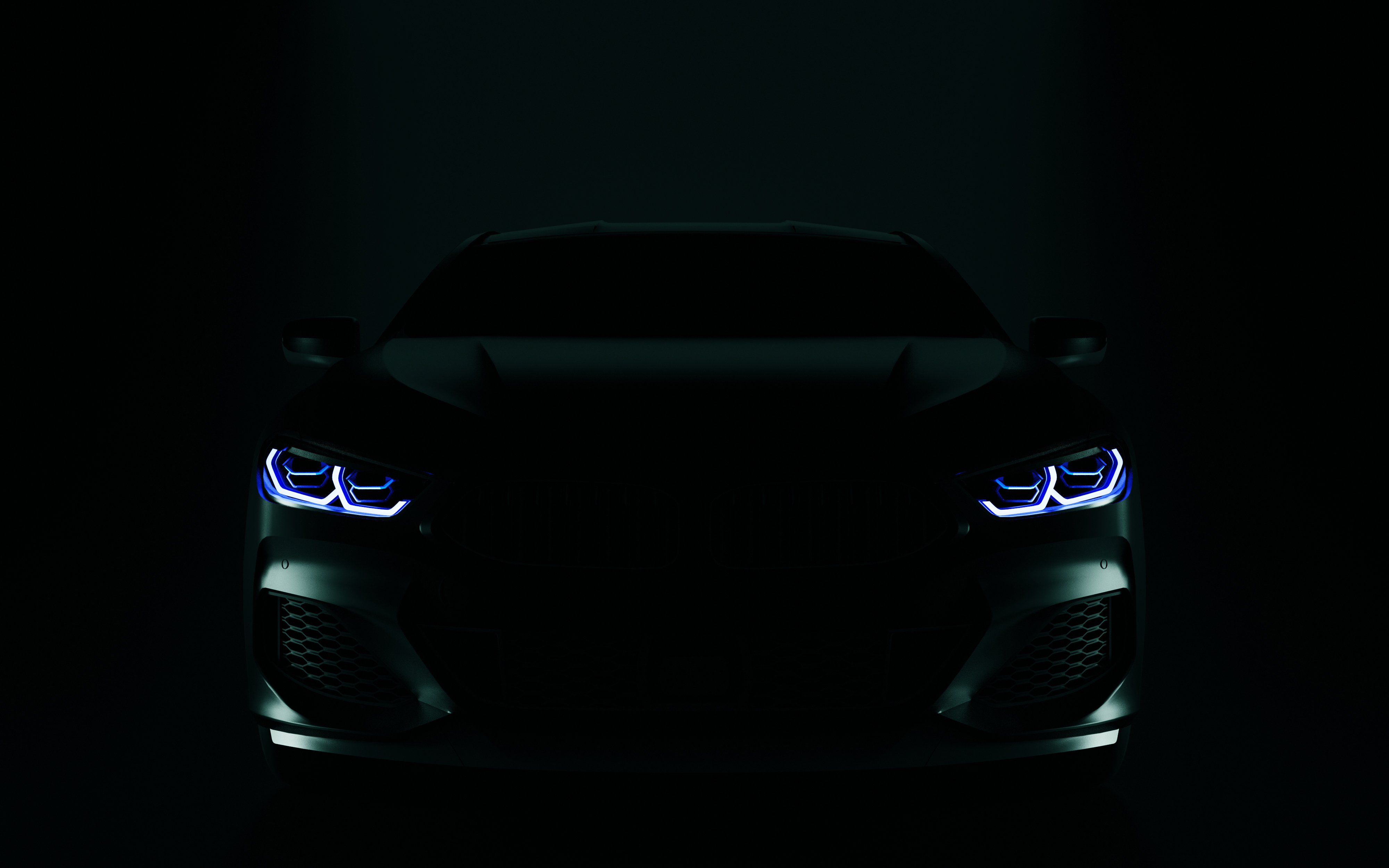 Dark performance car